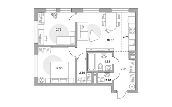 ЖК BeLuck Коломенское, Москва | Жилой комплекс «БиЛак Коломенское», Гранель